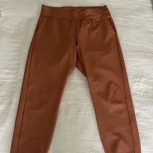 Commando Faux Leather Joggers
